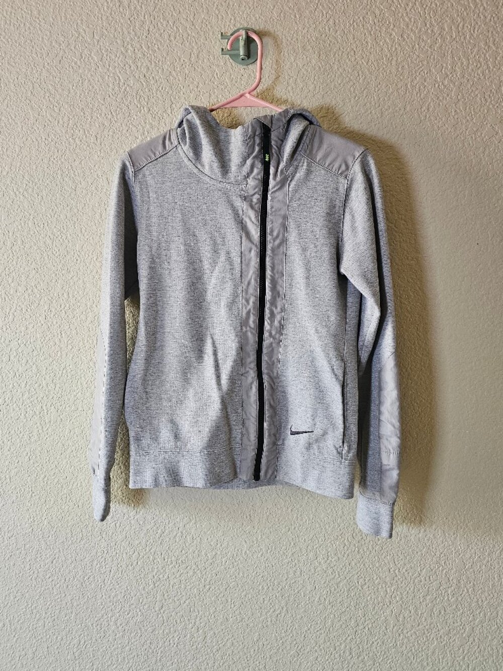 Nike asymmetrical track jacket size XS